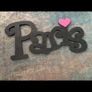 Hangable Paris sign